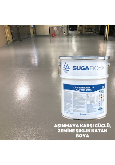Suga Çift Kompenantlı Alifatik Boya 16+4 20 Kg Diğer