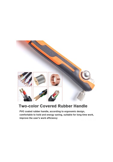 Singree Çok Amaçlı Güvenlik Anahtarlı Kabuk Soyma Pensesi - Ergonomik Tutma Kolu Ve Keskin Bıçaklar İle Yüksek Verimlilik