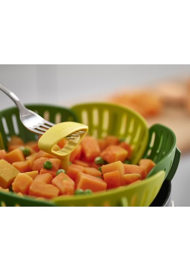 Joseph Joseph Bloom Katlanır Buharda Pişirme Sepeti -Yeşil