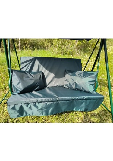 Fusıon Tm Bahçe Mobilyası İçin Dekoratif Yastıklar 2 Adet 50 50 164397435 Koyu Yeşil