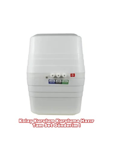 Eco One Su Arıtma Cihazı Yumuşak İçim Çelik Tank Lüx Musluk En Az Atık Atan Su Arıtma Cihazı