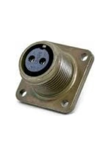 Maojwei Ms3102-20-23s ,düz/sabit M32/2pin/dişi Konnektör