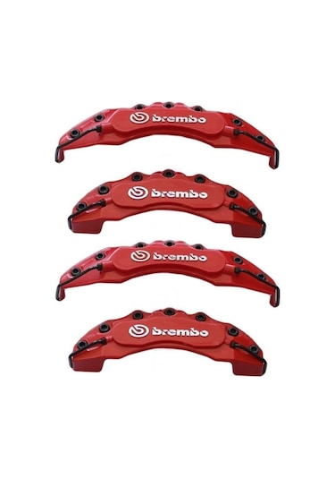 Honda Civic Uyumlu Brembo Kırmızı Renk Kaliper Kapağı 4lü Yağ Hortumlu