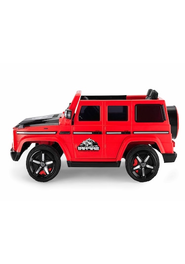 Baby2go 2695 Safari Akülü Araba 12 Volt / Kırmızı Kırmızı
