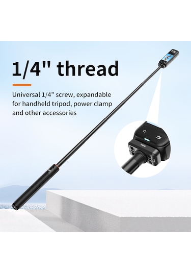 Springsun Vrıg Ac19 3'ü 1 Arada Manyetik Hızlı Çıkarma Adaptörü Tabanı Kamera Tripod Montajı Hızlı Çıkarma Montajı Insta360 X4 İçin Yedek