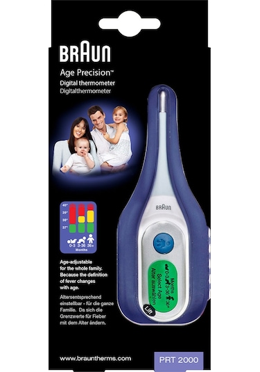 Braun Age Precision PRT2000 Dijital Çubuk Ateş Ölçer