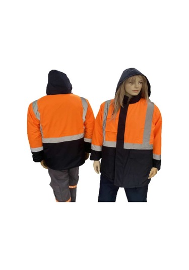 Reflektörlü Iş Güvenlik Montu-With Reflector Work Safety Jacket (521424416)