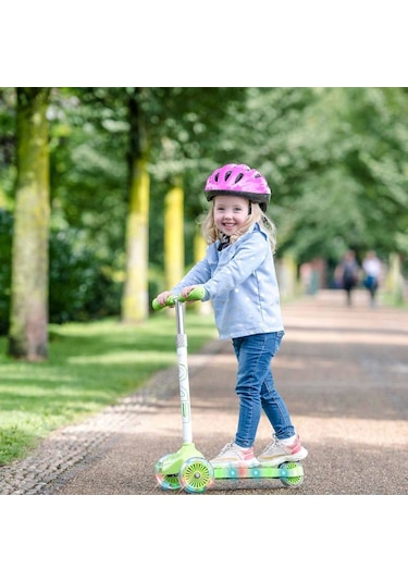 Evo 3 Tekerlekli Move'n Groove Işıklı Yeşil Scooter