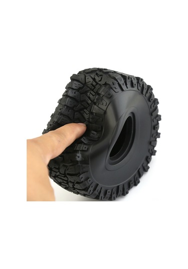 Yaozixa 1.9 İnç Kauçuk Rc Lastikler - 4 Adet, 120mm Çapı, Trax Trx4/scx10/rgt Jeep Uyumlu