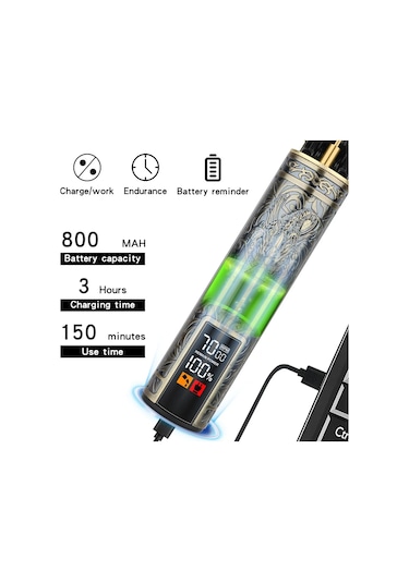 Berber Dükkanı Için Vintage T9 Saç Kesme Saç Kesme Makinesi Elektrikli Düzeltici Style 1