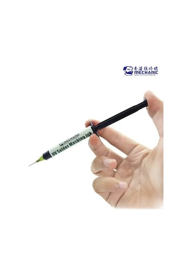 Mechanic G10 Uv Lehim Maskesi Uv Solder Masking Ink 3cc Yeşil