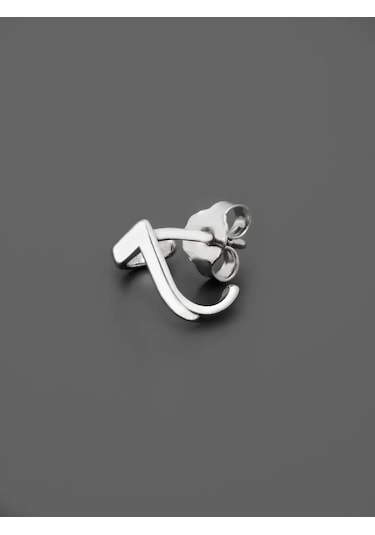 Markiz Tek Küpe Gümüş 925 Tekli Küpe Çivi Kopça 144327276 Diğer