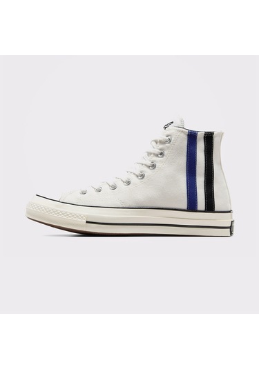 Chuck 70 Archival Stripes Unisex Beyaz Sneaker Beyaz