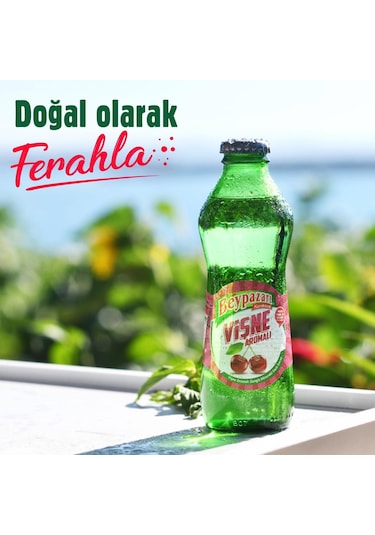 Beypazarı Vişne Aromalı Maden Suyu 200 Ml X 24 Adet