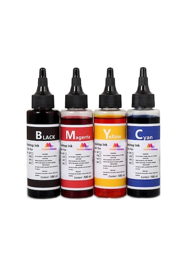 Colorful Toner Hp 304 100 Ml Siyah Ve Renkli Kartuş Uyumlu Dolum Seti