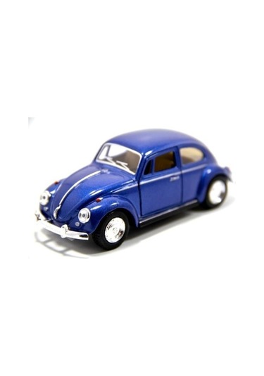 Nostaljik Araba Çek Bırak Model Nostaljik Mavi Otomobil
