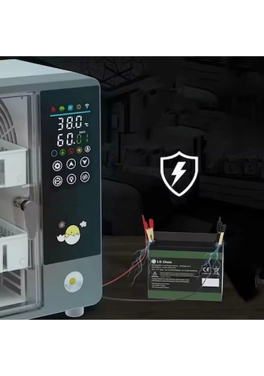 48 Tavuk Yumurtası Kapasiteli Tam Otomatik Hobi Kabin Tip Kuluçka Makinesi