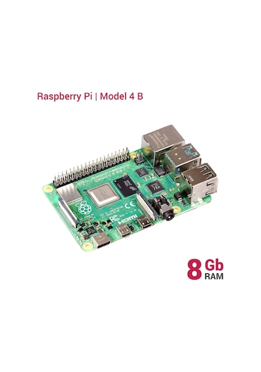 Raspberry Pi 4 - 8GB RAM - Yeni Versiyon