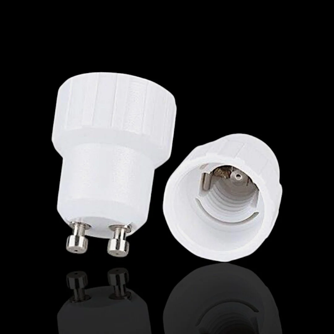 Duy Dönüştürücü Gu10 Erkek / E14 Dişi Ampul Çevirici Adaptör Led Lamba Soket