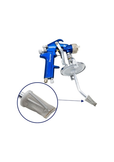 Daystar 4001 1.7 MM Alttan Depolu Profesyonel Boya Tabancası