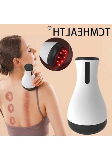 Willowhaven Akıllı Elektrikli Vakum Çukurluğu Masaj Vücut Bardak Lcd Beyaz Beyaz