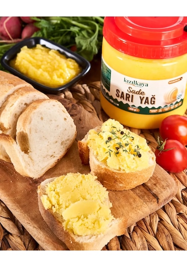 Kızılkaya Çiftlik Sade Sarı Yağ 900 G