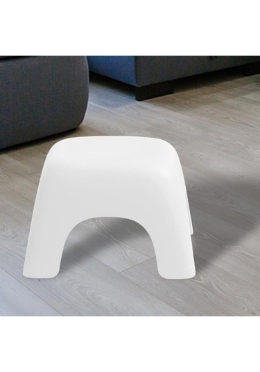 Suntek Magideal Basit Küçük Ev Yuvarlak Ve Banyo Oyun Odası Beyaz