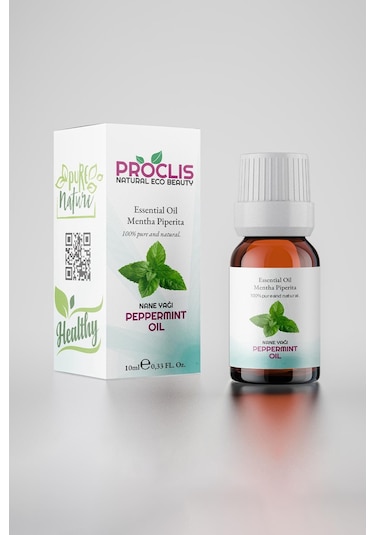 Proclis Nane Yağı, %100 Doğal Uçucu Yağ, Peppermint Oil, Mentha Piperita 10 Ml