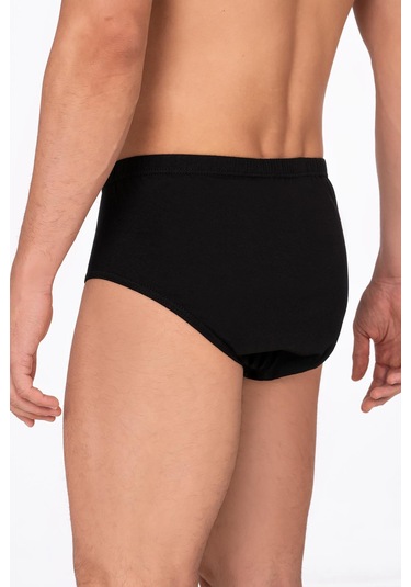 Erkek Süprem Slip Siyah Kompedan K0037-siyah Siyah