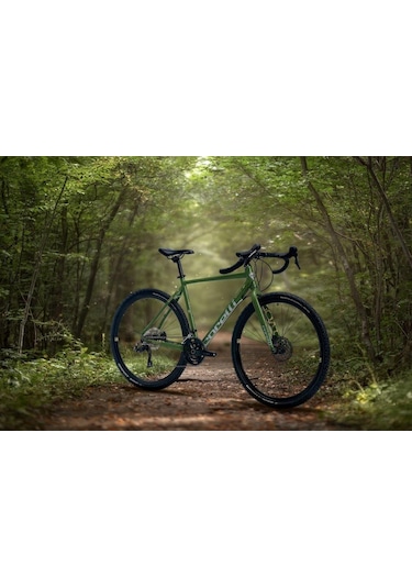 Corelli Goat 1.0 54cm Yeşil Gri Sarı Gravel Yol Bisikleti Yeşil