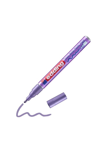 Edding Dekorasyon Kalemi 751 1.2 Mm Metalik Mor