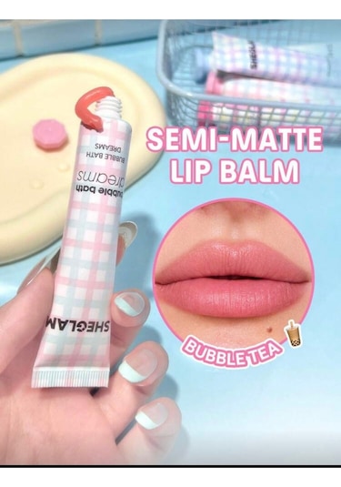 Bubble Kiss Renkli Nemlendirici Lip Balm - Islak Bitişli Gloss Etkili 009