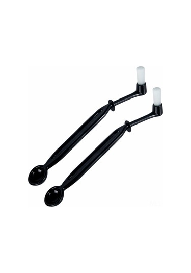 Wezone Espresso Makinesi Temizleme Fırçası 2 Adet Siyah , Nylon Uçlu Grup Başkanı Ve Değirmen Temizleyici Aracı Diğer