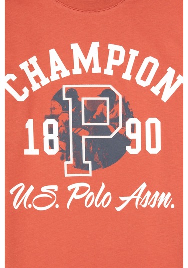 U.s. Polo Assn. Erkek Çocuk Gül Kurusu Sweatshirt 50316507-vr026 Gul Kurusu