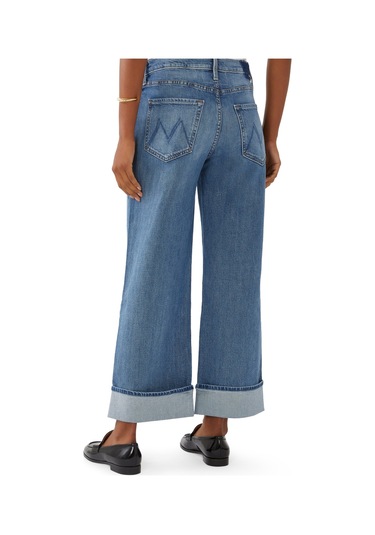 Mother Denim Şık Ve Rahat Kısa Paça Kot Pantolon Mavi
