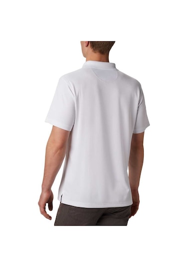Columbia Utilizer Erkek Kısa Kollu Polo T-Shirt Beyaz