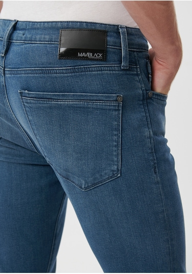 Mavi - James Orman Yeşili Mavi Black Jean Pantolon 0042485186 Lacivert