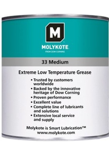 Molykote 33 Medium - Silikon Bazlı Düşük Sıcaklık Gesi 1 KG