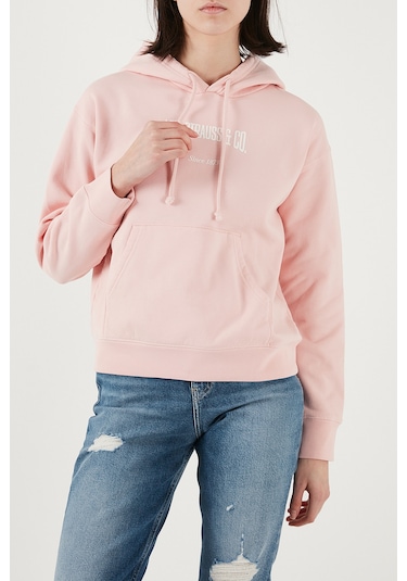 Levi's Bayan Sweat 001u3-0001 Pembe Pembe