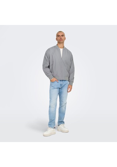 Only & Sons Gavin Erkek Gri Ceket 22030757-ulg Gri