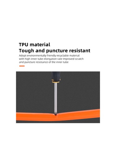 Fosenze Yol Bisikleti İç Lastiği 700x18/23/25/28c, Fransız Valfi, Tpu Süper Hafif 27g , 18-28mm Lastikler İçin