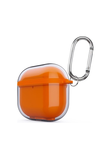 Kilifone -  Airpods Uyumlu 4. Nesil - Kılıf Askı Aparatlı Kulaklık Kılıfı Airbag 42 - Füme