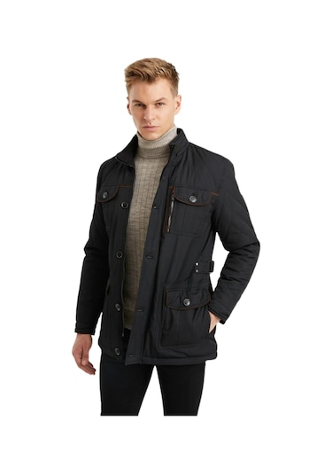 Dynamo Erkek Spor Parka 3450 Bgl-st01641 Siyah