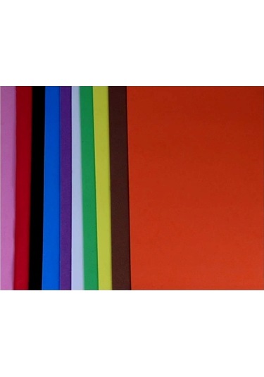 Yapışkanlı Eva 50x70 10lu Karışık