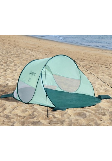 Bestway 2 Kişilik Kolay Kurulumlu Plaj Çadırı 68107 Gölgelik Yeşil