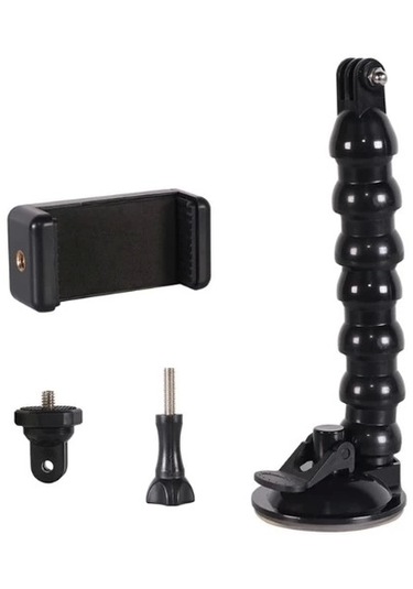 Pratik Akrobat Vantuzlu Teleskobik Telefon Tutucu 1