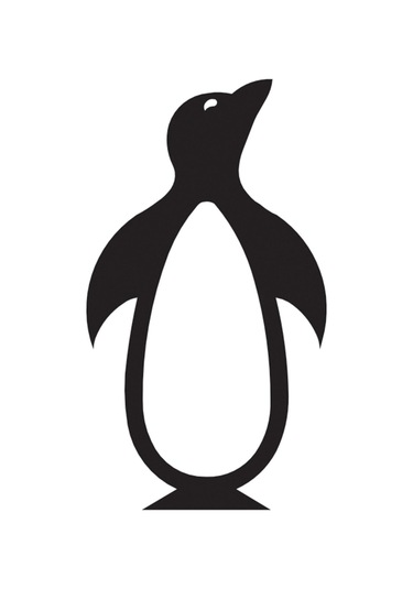 Penguen Folyo Sticker 70cm Uzunluk Karışık Renkli