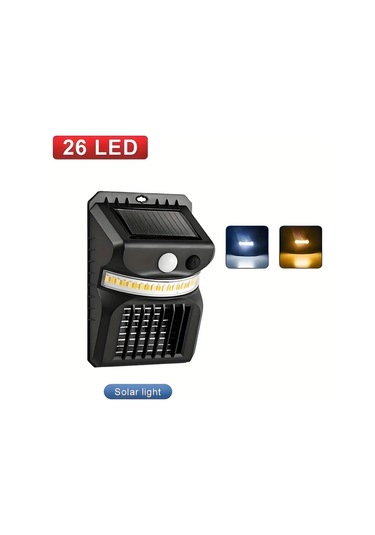 Honeybeeshop Güneş Enerjili Sivrisinek Kovucu Duvar Lambası Beyaz Işık Sıcak Işık Mor Işık Bahçe Merdiven Dış Mekan