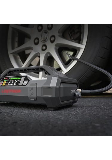 Lokithor Ja2500 12v 2500amp Lifepo4 Akıllı Akü Takviye + Pompa + Powerbank + Led Lamba Fr Ja2500