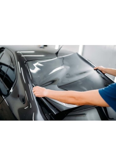 Süper Dark Black % 05 Siyah Koyu Ton Cam Filmi (75cm X 10m)